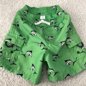Gap swim trunks size 6-12 months